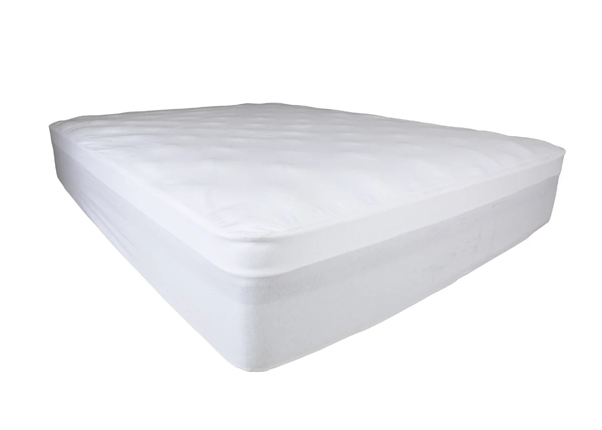 White Sleepyhead mattress protector on a white background