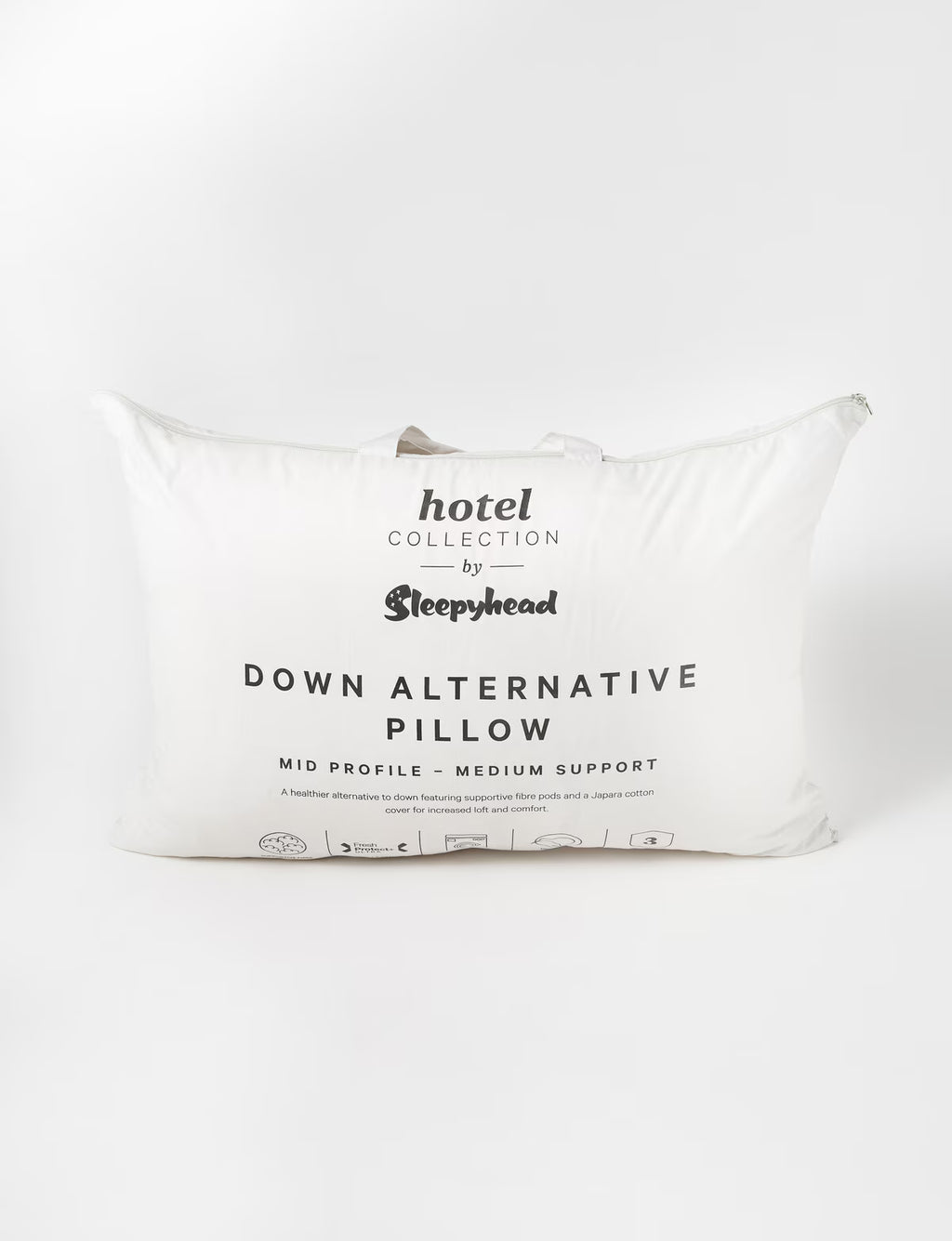 Sleepyhead Down Alternative pillow on a white background